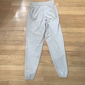 MaxMara Leasure Longe pants. 100% cashmere.